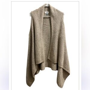 Women’s Old Navy Medium Sleeveless Taupe Textured Cardigan